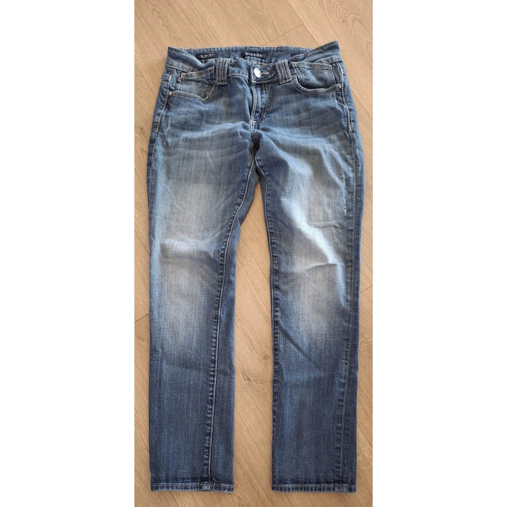 Vigoss The Thompson Tomboy Skinny Jeans Womens 30x27 Measures 32x29 Faded Denim